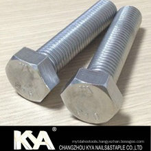 Stainless Steel DIN931 Hexagon Head Bolt